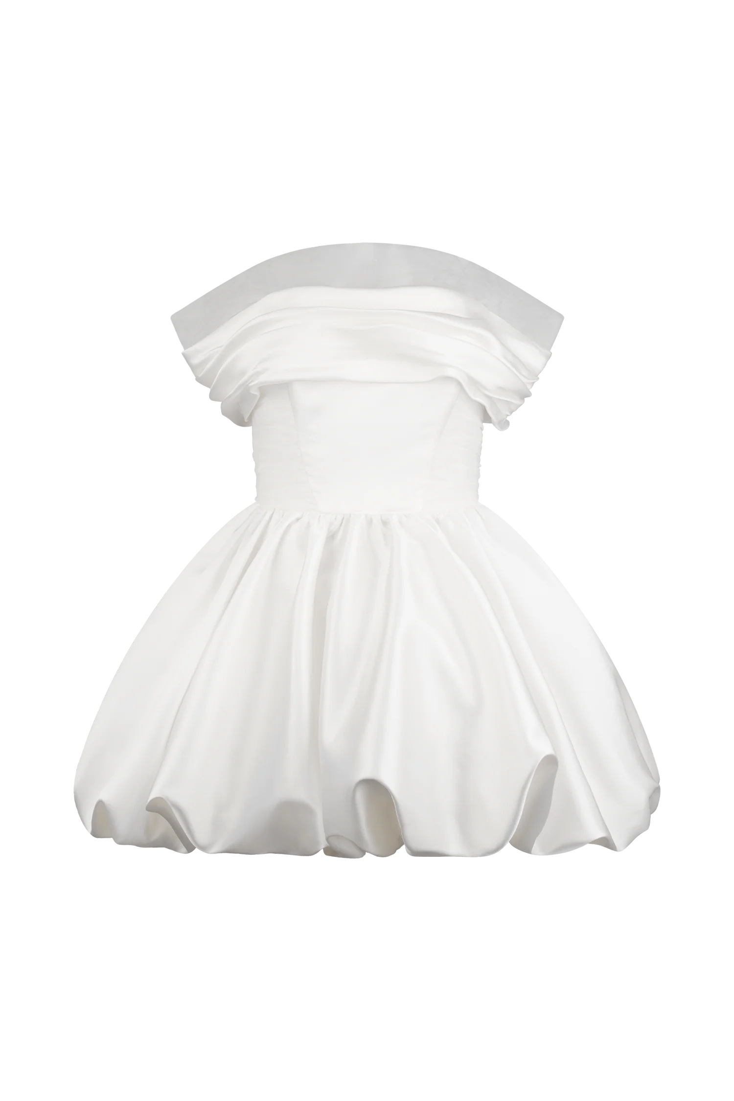 Lauretta Off Shoulder Mini Dress - White